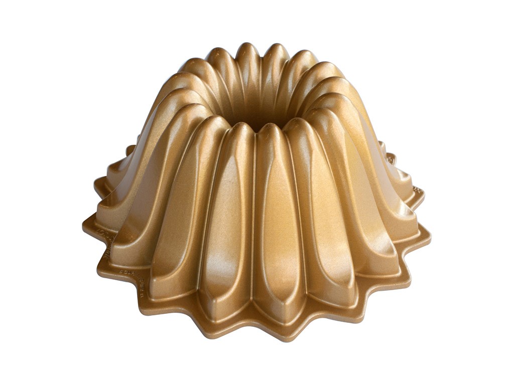 Forma na bábovku Lotus Nordic Ware zlatá 1,2 l